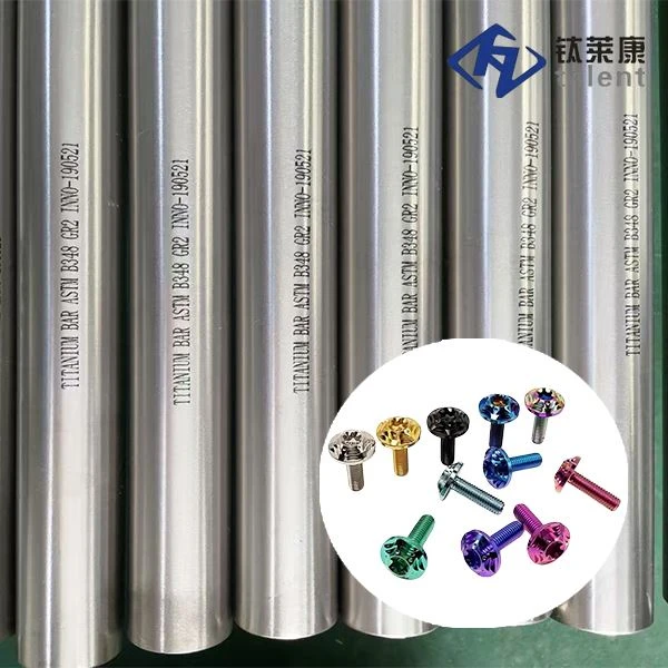 Barras industriales de titanio ASTM B348